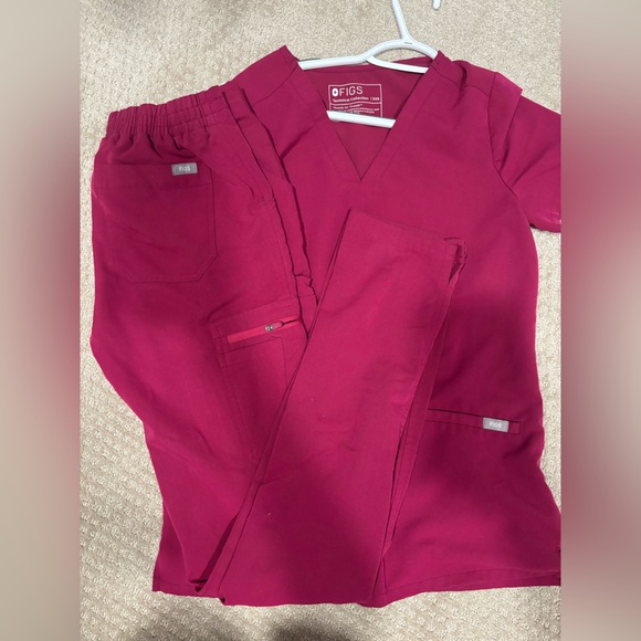 Figs pink XXS top / XXST Yola scrub set - Picture 1 of 2